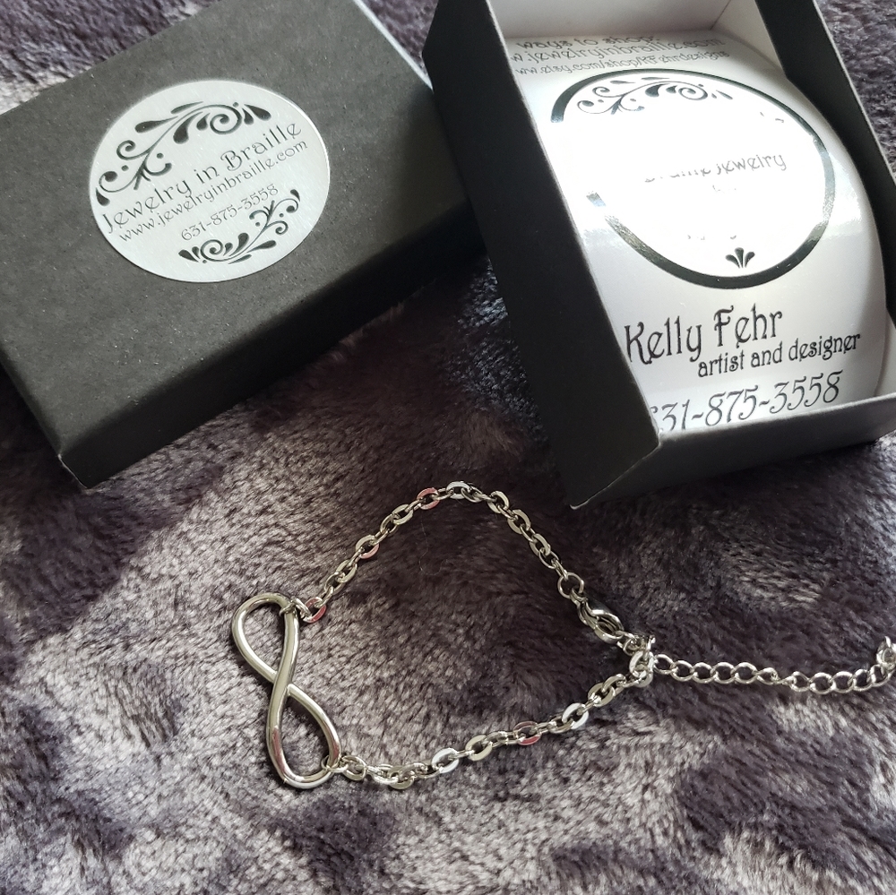 New in box Infinity Bracelet